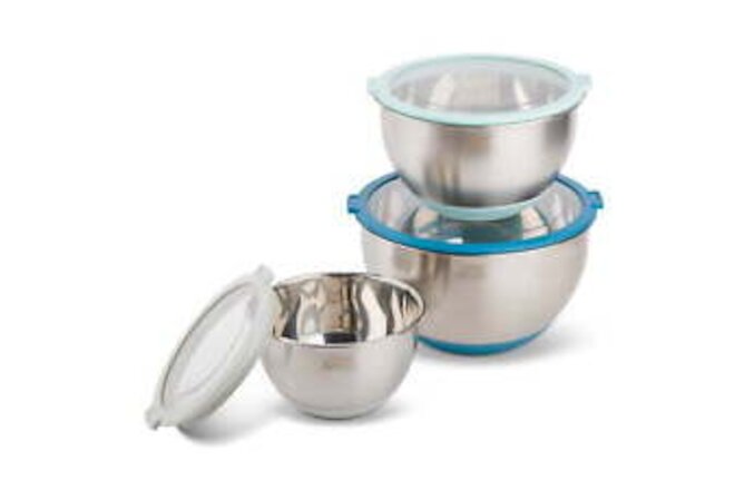 Thyme & Table Stainless Steel Mixing Bowls, 6-Piece Set