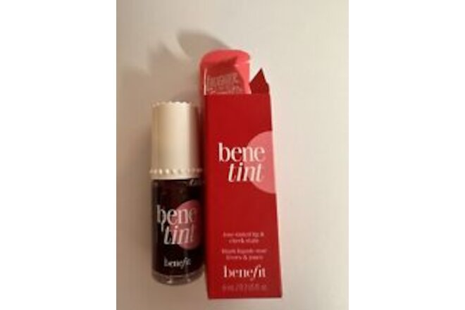 Benefit Benetint Rose-Tinted Lip and Cheek Stain 0.2 fl oz / 6ml New!
