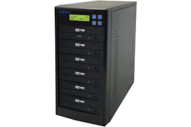 24X SATA 1 to 5 CD DVD M-Disc Supported Duplicator Writer Copier Tower with Free