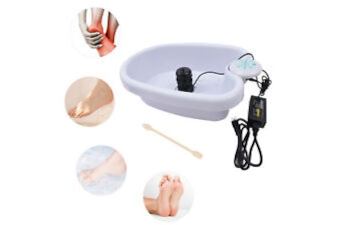 Ionic Detox Foot Bath Cleanse Spa Ion Kit Machine With Tub Basin Array For Home