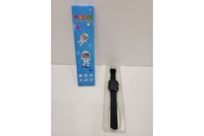 Kids Smart Watch Girls Gift for Age 6-12, HD Touchscreen Black