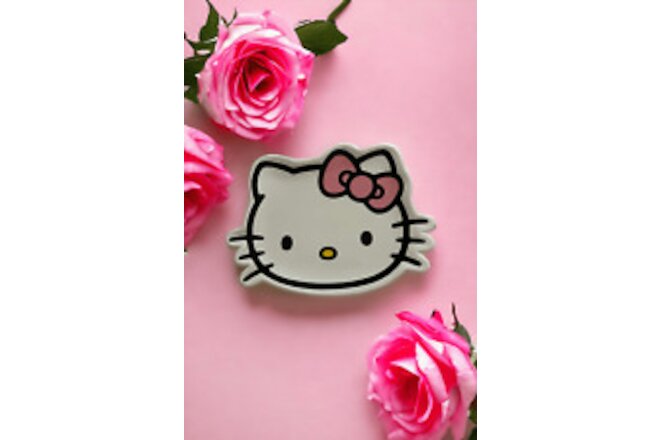 Hello Kitty Ceramic Trinket Tray Jewelry Ring Holder Dish Sanrio NEW w/ Tags!