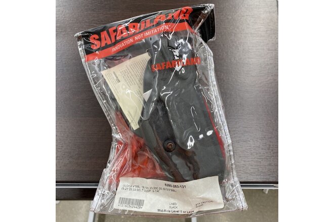 NEW- Lot of (2) Safariland Glock 19/23/32 Duty Holsters RH (6280) $ CHEAP $