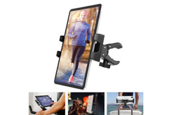 Tablet Holder Exercise Bike Tablet Stand 360° Rotation Phone Mount Bracket`-