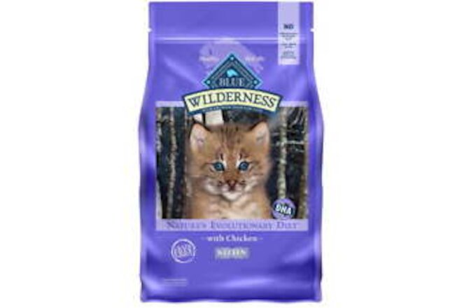 Wilderness High Protein Chicken Dry Cat Food for Kittens, Grain-Free