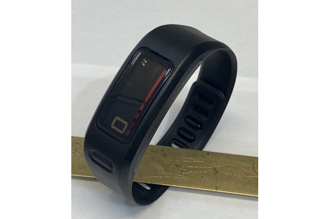 Garmin Vivofit Fitness Activity Tracker New Batteries Large Black Band