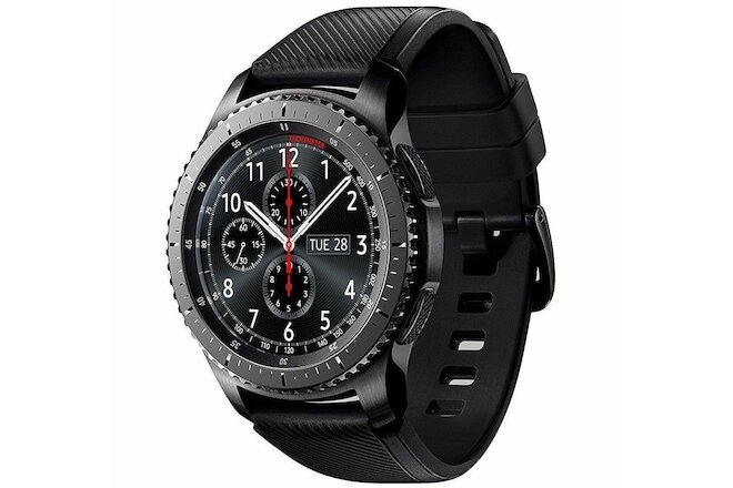 NEW Samsung Galaxy Gear S3 Frontier Smart Watch SM-R760 Bluetooth+WiFi 46mm Gray
