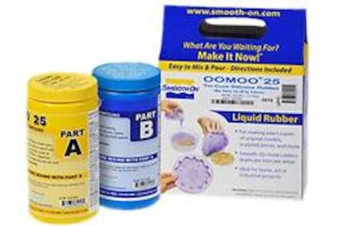 Oomoo 25-1A:1B Mix by Volume Tin Cure Silicone Rubber - Pint Unit