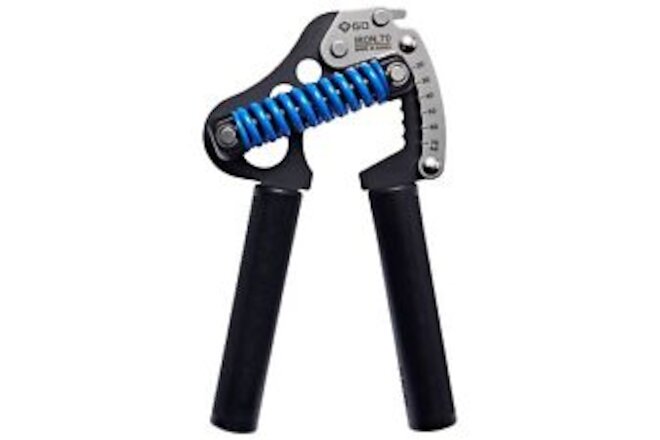 IRON GRIP 70(P) Adjustable Hand Grip Strengthener, 44~154lbs Grip Strength Tr...