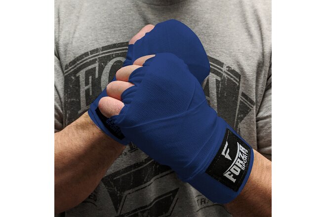 Forza Sports 120" Mexican Style Boxing and MMA Handwraps - Columbia Blue