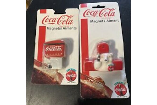 Coca Cola Fridge Magnets, New