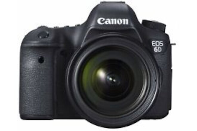 Canon EOS 6D 20.2 MP CMOS DSLR Camera with 24-70mm f/4.0L IS USM Lens