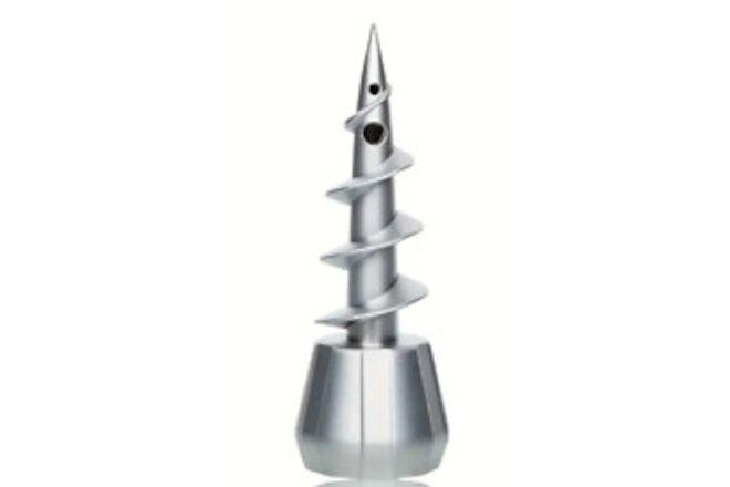 1 pc - Silver Metal Spiral Water Bit - Water Pipe Fitter - Versatile & Durable
