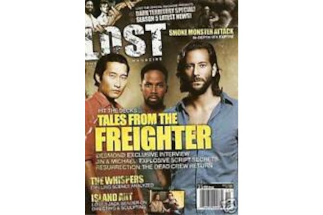 LOST OFFICAL MAGAZINE - TALES FROM THE FREIGHTER CAST COVER #19A THE WHISPERS