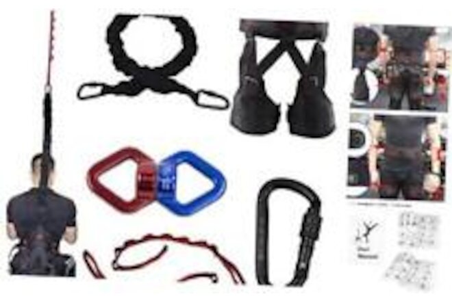 Upgraded Version Heavy Yoga Bungee Rope Resistance Belt Bungee Weight Class -3