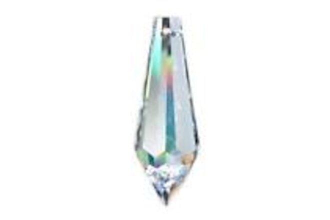 10 Clear 38mm Icicle Chandelier Crystals Asfour Lead Crystal Prisms