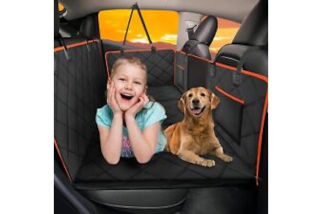 Back Seat Extender, Hard Bottom Dog Bed Back Seat Cover, Pet Car Seat Hammock