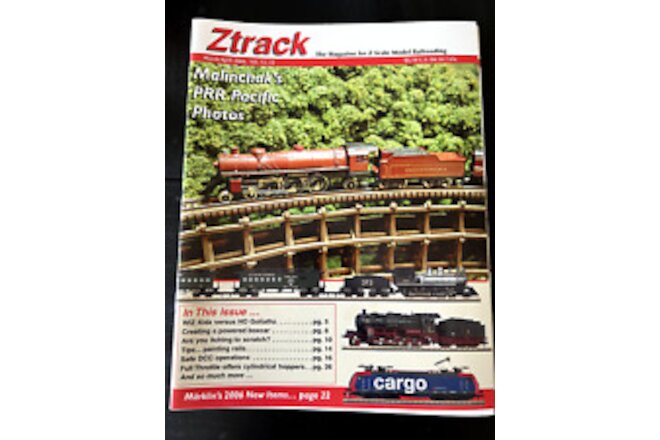Ztrack Magazine Z-scale  2006 Volume 12 #2