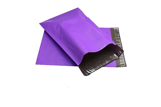 100 Poly Mailers 10x13 Shipping Bags Purple Plastic Packaging Mailing Envelope