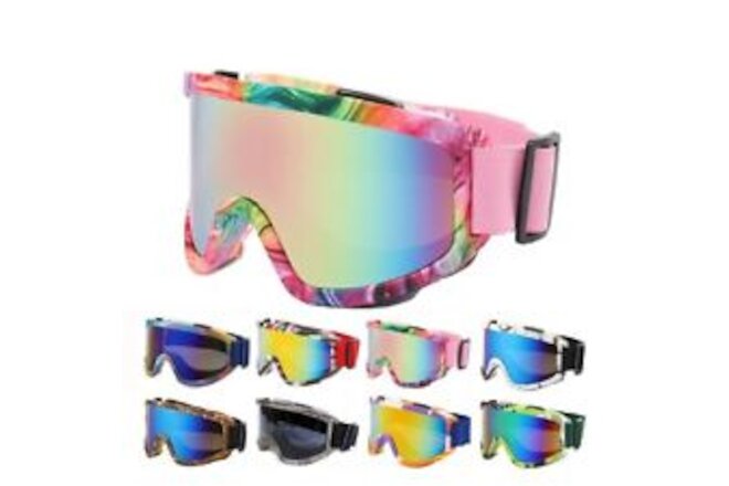New Anti-Fog Ski Goggles Motorcycle Goggles Winter Snowboard Skiing Glasses