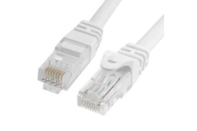 7FT Cat6 Ethernet Cable UTP LAN Network Patch Cord RJ45 Cat 6 Cable - White