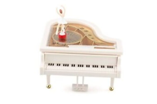 Mechanical Classical Ballerina Girl on The Piano Music Box