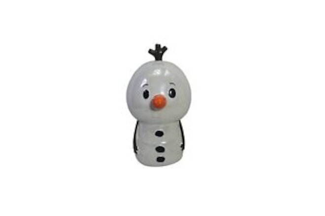 Disney Frozen 2 Olaf Glossy Ceramic Coin Bank With Sound 9½" H New