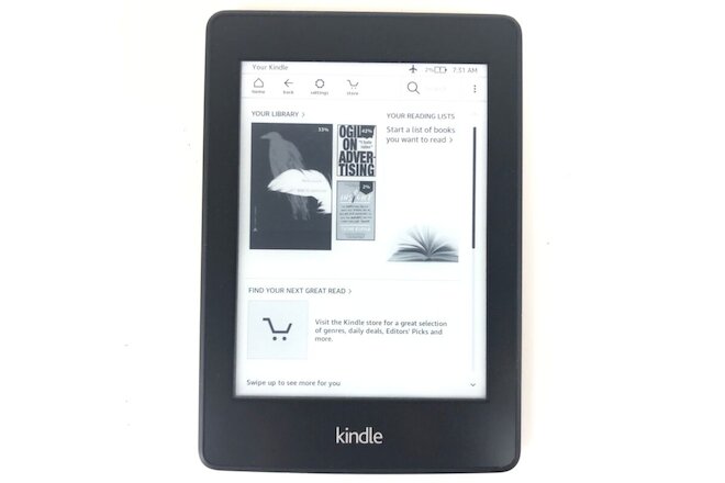 Amazon Kindle Paperwhite 6th Generation 4GB, Wi-Fi, 6in (212 PPI) Black