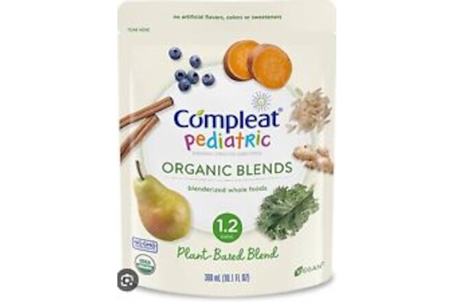 Complete Pediatric Organic Blends Plant Based *27* Individual Pouches