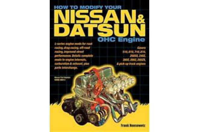 How to Modify Your Nissan & Datsun OHC Engine~L-series mods~road/drag racing~NEW