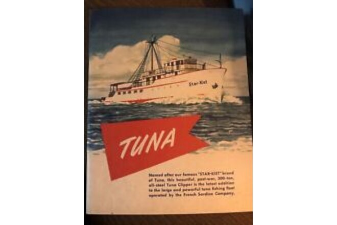 Vintage Star-Kist Nautical Post-War Advertising Booklet Fishing