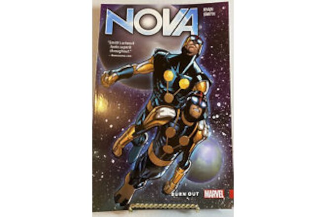 Nova Burn Out Paperback New Marvel Ryan Smith Artwork The Human Rocket Comic