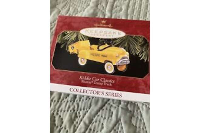 Hallmark Keepsake Ornament Kiddie Car Classic “1953 Murray Dump Truck” 1997-New