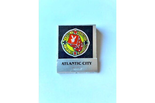 Vintage The Playboy Club Rabbit Matchbook Atlantic City NJ Advertising Full