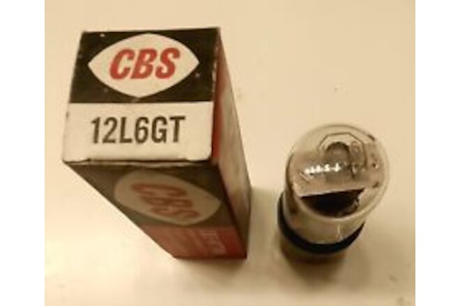 CBS 12L6GT Electron Tube - New Old Stock