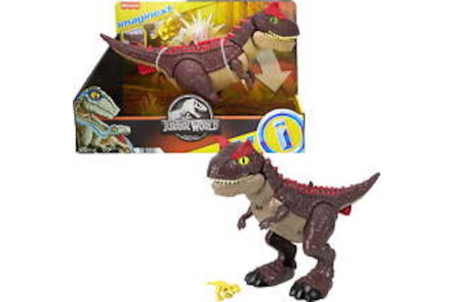 Jurassic World Carnotaurus Dinosaur Toy with Spike Strike Action, 2-Piece