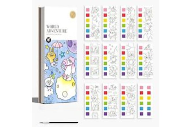 Pocket Watercolor Painting Book Kids Watercolor Painting Book for Kids Improve C