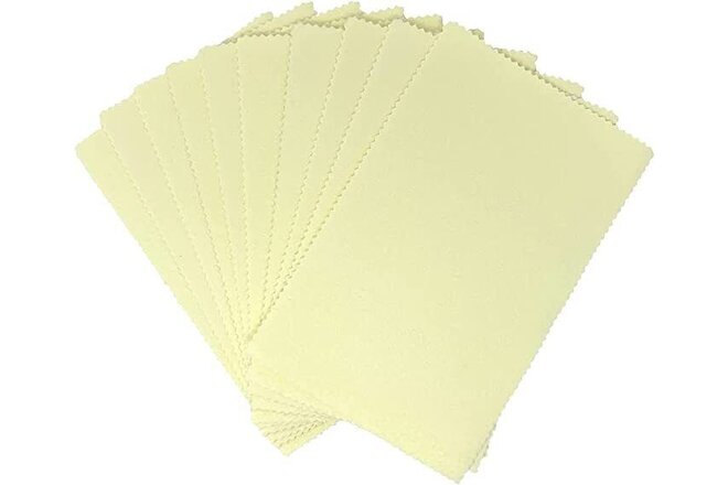 10 Sunshine Polishing Cloth for Sterling Silver, Gold, Brass and Copper Jewelry
