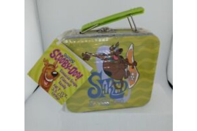 NEW Vintage Cartoon Network Shred Scooby Doo Mini Tin Lunch Box w Candy Unopened
