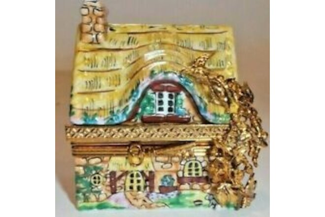 PEINT MAIN LIMOGES TRINKET - FRENCH COUNTRY HOME