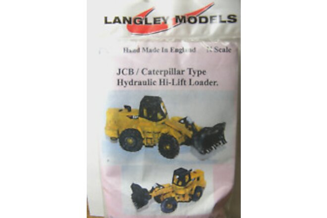 Langley "N"  Scale JCB/Caterpillar Front Loader  Metal Kit