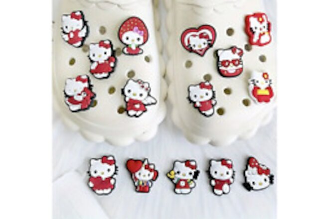 Hello Kitty Croc Charms 16 pieces