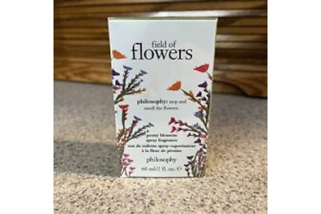Philosophy Field Of Flowers Eau De Toilette Perfume 2 fl oz New Factory Sealed