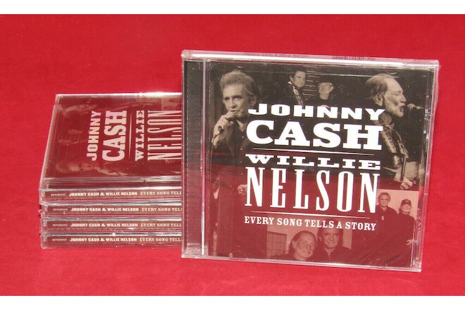 LOT of 5 CDs: JOHNNY CASH WILLIE NELSON EVERY SONG TELLS A STORY (COUNTRY)