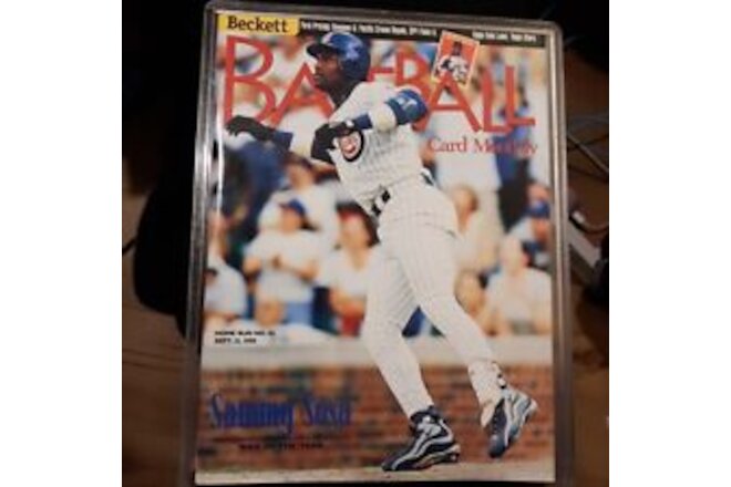 Beckett Baseball Card Monthly December 1998 Mark McGwire & Sammy Sosa Sharp!