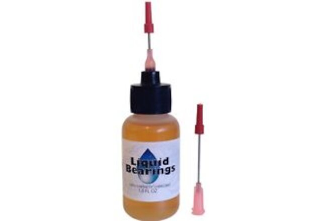 Liquid Bearings 100%-synthetic oil for antique & modern typewriters, 2 needles!