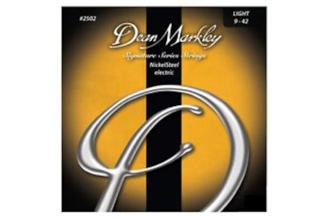 Dean Markley 2502 Nickel Steel Electric Guitar Strings -.009-.042 Light