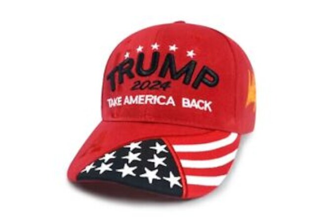 TRUMP 2024 Take American Back Donald Trump Hat Baseball Cap Embroidered USA SHIP