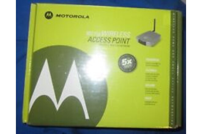 New Motorola wireless 802.11b/g access points WA840G Sealed in Box
