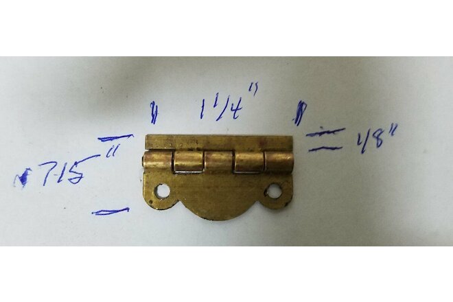 Hinges Decorative Brass For Clocks or other